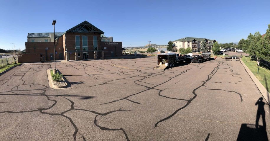 Asphalt Crack Sealing