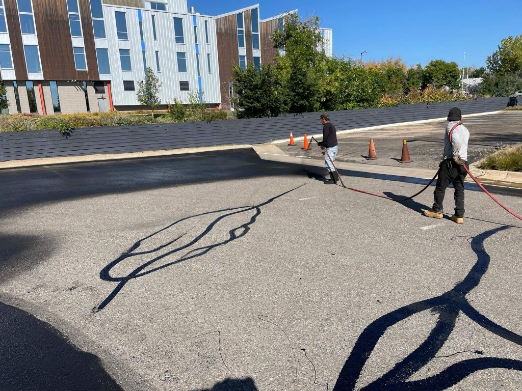 Asphalt Crack Sealing